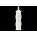 Urban Trends Collection Ceramic Bottle Vase With Dimpled Sides Large - White