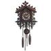 Cuckoo Wall Clock Vintage Art Swing Hanging Handcraft For Home Restaurant Living Room