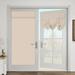 Blackout Door Curtain - Privacy Thermal Insulated Door Window Curtains for Patio French Door Front Door Sidelight Curtain Tie up Shade 26 x 68 Inch