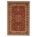 1318-1531-BURGUNDY Noble Rectangular Burgundy Traditional Italy Area Rug 5 ft. 5 in. W x 8 ft. 3 in. H