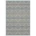 Mohawk Home Taos Geometric Outdoor Area Rug Blue 8 x 10