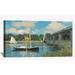 Claude Monet Canvas Wall Art Monet The Bridge At Argenteuil Framed Painting For Bedroom Livingroom Office