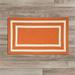 Rug 5 x 8 ft. La Playa Braided Rug Tangerine