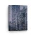 Smile Art Design Rouen Cathedral Facade Tour d Albane Grey Weather by Claude Monet Canvas Wall Art Canvas Print Famous Art Fine Art Oil Paintings Modern Art Home Decor Ready to Hang Made in USA 22x15