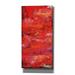 Epic Graffiti Red Door I by Erin Ashley Giclee Canvas Wall Art 30 x60