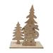 Christmas Wooden Village Scene Xmas Wooden Table Decor Diy Tree Reindee R Christmas Wooden Ornament Tabletop Holiday Decoration Yutnsbel