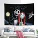 Tapestry Nightmare before Christmas Bedroom Aesthetic Tapestries Room Decor Wall Decoration for Kids Bedroom Gifts