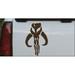 Star Wars Mandalorian Skull Boba Fett Car or Truck Window Laptop Decal Sticker Brown 6in X 4.1in