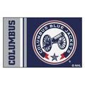 Columbus Blue Jackets Uniform Starter Rug 19 x30