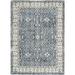 Nourison American Manor Bordered Indoor only Area Rug - 3 11 x 5 11 Blue/Ivory