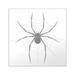CafePress - Spider Web Square Sticker 3 X 3 - Square Sticker 3 x 3