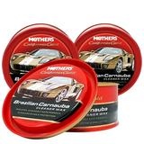 Mothers Carnauba Wax 12 oz. California Gold Brazilian Carnauba Cleaner Wax Paste (3 Pack)