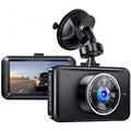 Luckybay Dash Cam for Cars 1080P Full HD Car Driving Recorder 3-inch LCD Screen with Super Night Vision 170Â° Wide Angle Loop Recording WDR G-Sensor Parking Monitor Motion Detection