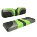 RedDot Blade Golf Cart Front Seat Covers for Club Car DS - Lime Green/Charcoal/Black