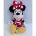 Disney Toys | Disnery Store Minnie Mouse Wearing Red Polka Dot Dress & Bow 12" Plush | Color: Black/Red | Size: 12"