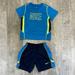 Nike Shirts & Tops | Boys 24 Months Nike Shirt And Shorts | Color: Blue | Size: 24mb