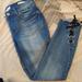 Jessica Simpson Jeans | Jessica Simpson Kiss Me Ankle Skinny Jeans Sz 28 | Color: Black/Blue | Size: 28