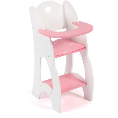 Puppenhochstuhl CHIC2000 "Stars Pink", pink (stars pink), Puppenmöbel, KinderB:26,5cm H:52cm T:26,5cm, B:26,5cm H:52cm T:26,5cm Image