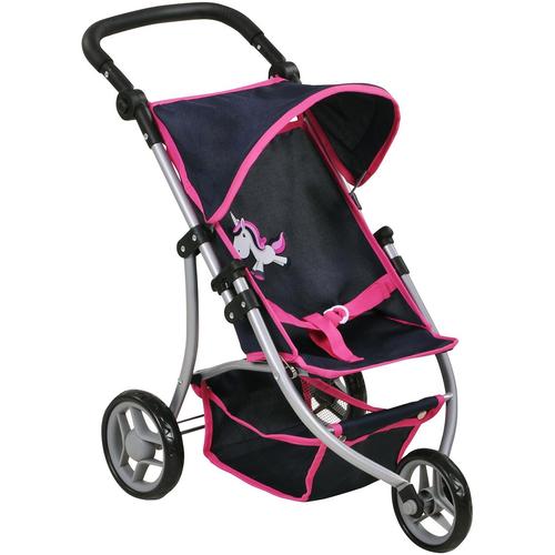 „Puppenbuggy KNORRTOYS „“Lio – UMA. Das Einhorn, blau““ Puppenwagen blau (uma. das einhorn, blau) Kinder Puppenwagen -trage“