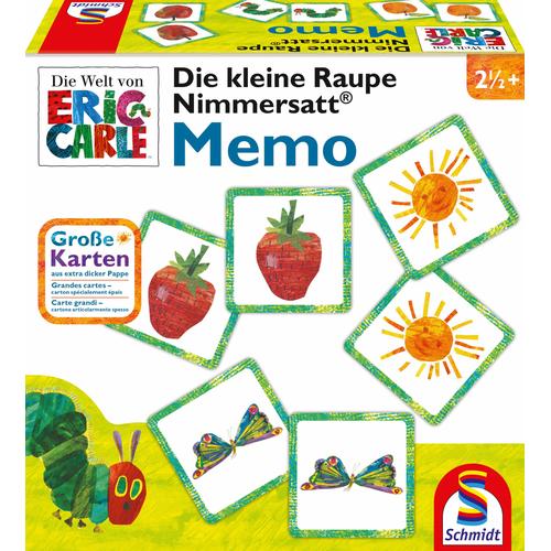 "Spiel SCHMIDT SPIELE ""Die kleine Raupe Nimmersatt - Memo"" Spiele bunt Kinder Denkspiel Gesellschaftsspiel Memory Denkspiele Spiele"