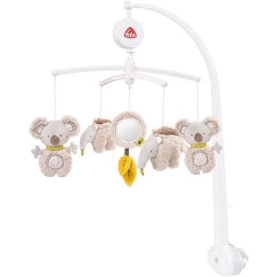 Mobile FEHN "Australia, Musikmobile", grau, Mobilés, KinderB:40cm H:65cm, Kunststoff, Plüsch, Softvelour, B:40cm H:65cm