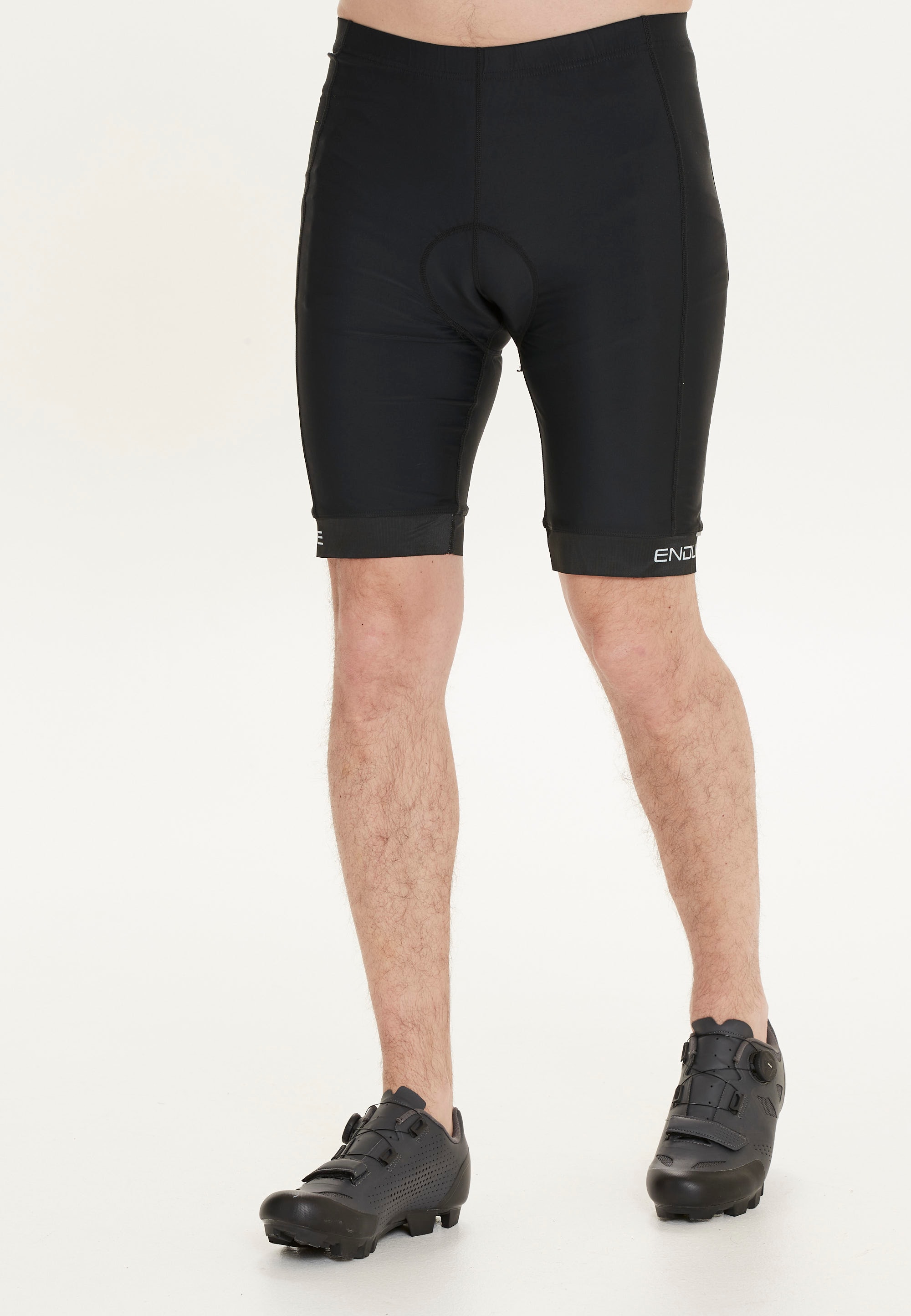Radhose ENDURANCE "Protector M Short Tights", Damen, Gr. L, EURO-Größen, schwarz, 80% Polyamid, 20% Elasthan, unifarben, kurz, Hosen Radlerhose Fahrradhose, mit hochwertiger Sitzpolsterung