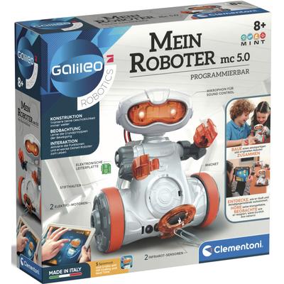 Experimentierkasten CLEMENTONI "Galileo, Mein Roboter MC5.0", bunt, Experimentierkästen, Kinder, Made in Europe