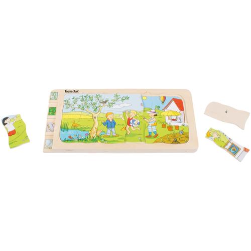 "Puzzle BELEDUC ""Lagen - 4 Jahreszeiten"" Puzzles bunt Kinder Puzzle Puzzles"