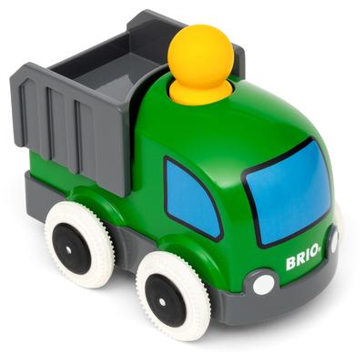 Spielzeug-LKW BRIO "Push & Go" Spielzeugfahrzeuge grün (grün/grau) Kinder FSC- schützt Wald - weltweit