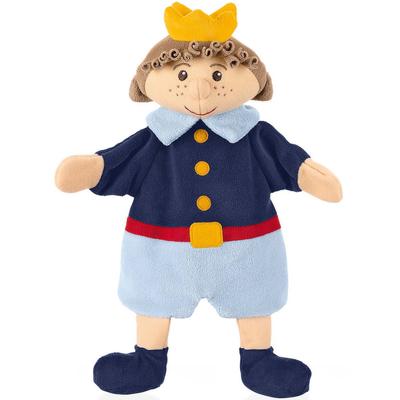 Handpuppe STERNTALER "Prinz", blau, Puppen, KinderH:30cm, Softvelour, Polycotton, H:30cm