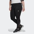 Leggings ADIDAS ORIGINALS "ALWAYS ORIGINAL 7/8- – GROSSE GRÖSSEN" Gr. 2X (48/50), N-Gr, schwarz (black) Damen Hosen Leggings