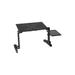 Balems Portable Adjustable Laptop Stand Metal in Black | 19 H x 16.5 W x 10.3 D in | Wayfair HTFD0102HPRDE7