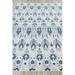 Blue/Gray 180 x 144 x 0.3 in Area Rug - EXQUISITE RUGS Rectangle Sarasota Ikat Hand Tufted Area Rug in Gray/Light Blue | Wayfair 5253-12'X15'