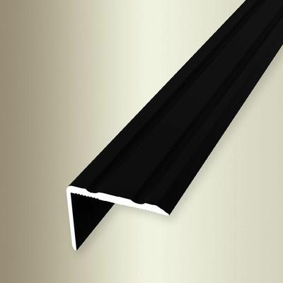 Winkelprofil Breite: 24.5 mm Höhe: 0 - 17 mm Länge: 1000 mm Aluminium Pulverbeschichtet Gerillt