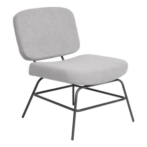 meet Sessel »Curve« grau, 40 cm