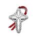Wallace 2022 Sterling Cross Ornament 27Th Edition Sterling Silver in Gray/Yellow | 4.25 H x 0.25 W x 4.25 D in | Wayfair 5291992L
