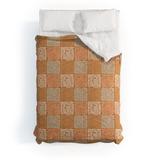 Iveta Abolina Modern Botanical Check Made To Order Full Comforter