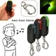 Anti-perte alarme clé localisateur porte-clés sifflet son avec lumière LED Mini Anti perte clé