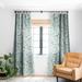 1-piece Blackout Mint Terrazzo Made-to-Order Curtain Panel