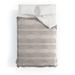 Holli Zollinger Linen Stripe Rustic Made To Order Full Comforter