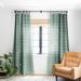 1-piece Blackout Minimal Grid Xvii Made-to-Order Curtain Panel