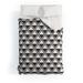 Little Arrow Design Co Bodhi Geo Diamonds Black Made To Order Full Comforter Set