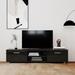 TV Stand for 70 Inch TV Stands, Media Console Entertainment Center Television Table, 2 Storage Cabinet with Open Shelves