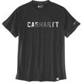 Carhartt Force Flex Block Logo T-shirt, noir, taille S