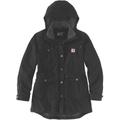 Carhartt Loose Fit Weathered Duck Manteau pour dames, noir, taille XS pour Femmes