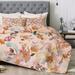 Ninola Design Summer Moroccan Floral Pink Made To Order Full Comforter Set