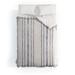 Holli Zollinger Aegean Multi Stripe Made To Order Full Comforter Set