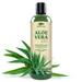Aloe Vera Gel for Skin Care Pure Aloe Vera Real 100 Aloe Vera Gel for Face Skin Hair Care Daily Moisturizer Aftershave lotion Sunburn Relief Aloevera - Alcohol Free - 8 Ounce By Green Leaf 8 Fl Oz (Pack of 1)