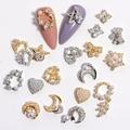 Nail Art Ornament Exquisite Fine Workmanship Cubic Zirconia Delicate Multi-style Nail Decorate Stud for Home