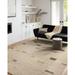 Loloi II Bowery BOW-02 Slate / Taupe Geometric Area Rug 5 -5 x 7 -6